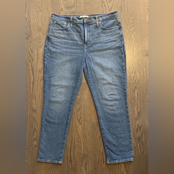 Madewell Perfect Vintage Jean in Decatur Wash Size 32 EUC - Picture 3 of 9